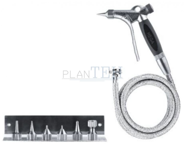 Hela Cleaning-Kit mit Premiumset, 1,5m Edelstahlschlauch Hela Cleaning-Kit mit Premiumset, 1,5m Edelstahlschlauch