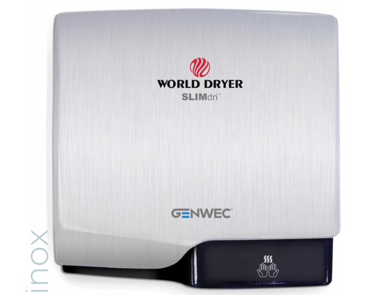 Slimdri hand dryer stainless steel Slimdri hand dryer stainless steel