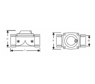 Hydraulic valve with solenoid valve (PL4720)