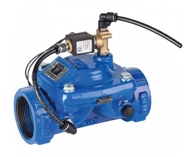 Hydraulic valve with solenoid valve (PL4720)