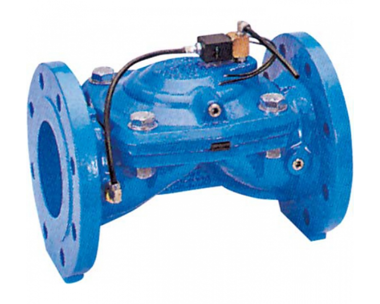 Hidraulični ventil s magnetskim ventilom s prirubničkim krajevima (PL4721) Hidraulični ventil s magnetskim ventilom s prirubničkim krajevima (PL4721)