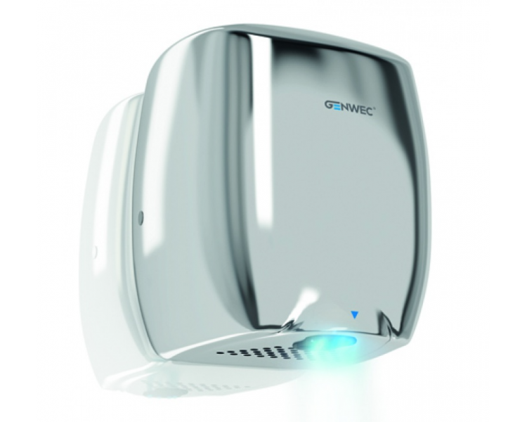 E-Flow Händetrockner Aluminium Chrom glanz 220-240V E-Flow Händetrockner Aluminium Chrom glanz 220-240V