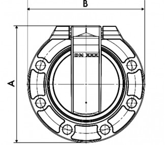 Klappenventil aus Polyamid, technischer Kunststoff