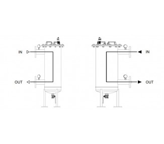 Samočistilni filter z magnetnim separatorjem za kurilnico