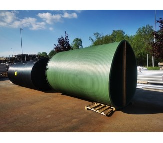 PE tank, cistern for water, rainwater, irrigation system - 6m3 - fi 1600 x 3000 mm PE tank, cistern for water, rainwater, irrigation system - 6m3 - fi 1600 x 3000 mm