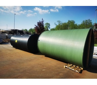 PE tank, cistern for water, rainwater, irrigation system - 6m3 - fi 1600 x 3000 mm PE tank, cistern for water, rainwater, irrigation system - 6m3 - fi 1600 x 3000 mm