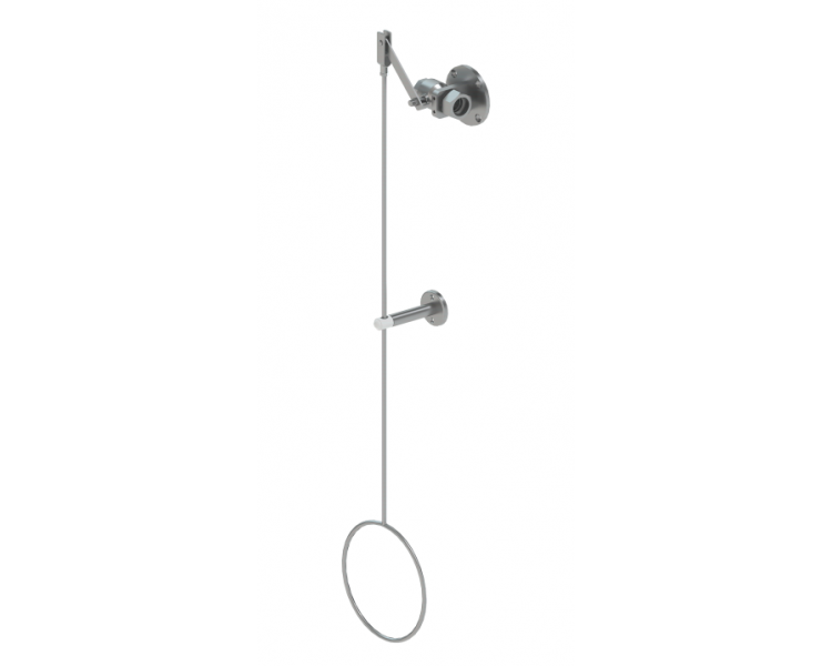 PremiumLine rod operated safety shower valve, wall mounted, exposed