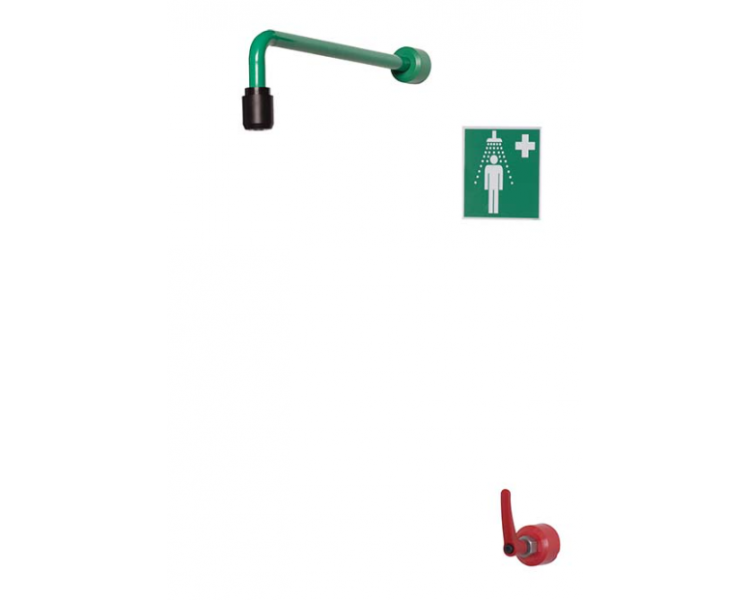 ClassicLine varnostni tuš, z zaščito proti zmrzali