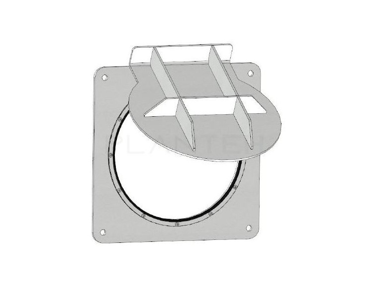 Hydro Flap Rückschlagklappen, Inox, flach Hydro Flap Rückschlagklappen, Inox, flach