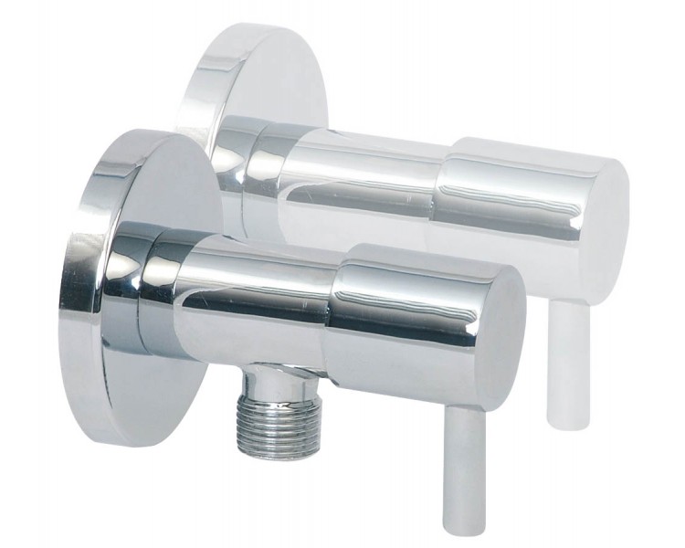 Okrogel kotni ventil 1/2" Tau, 2 kos Okrogel kotni ventil 1/2" Tau, 2 kos