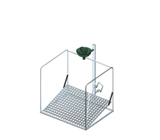 PremiumLine postaja z varnostnim tušem za oči