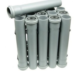 Polypropylene, PP, sewer pipe for domestic sewage Ø50
