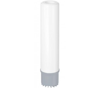Filter cartridge for water filtration with activated coconut charcoal impregnated with silver against bacteria 10"