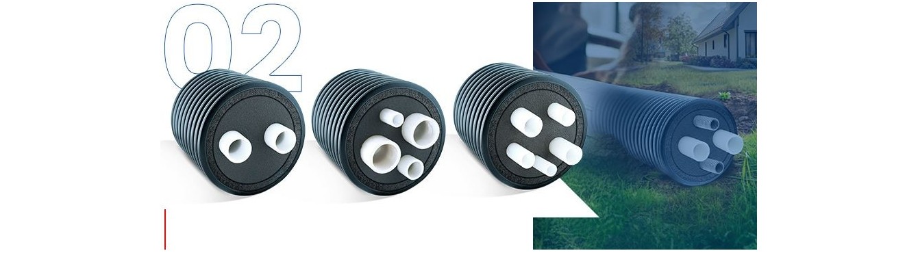 Pre-insulated pipes
