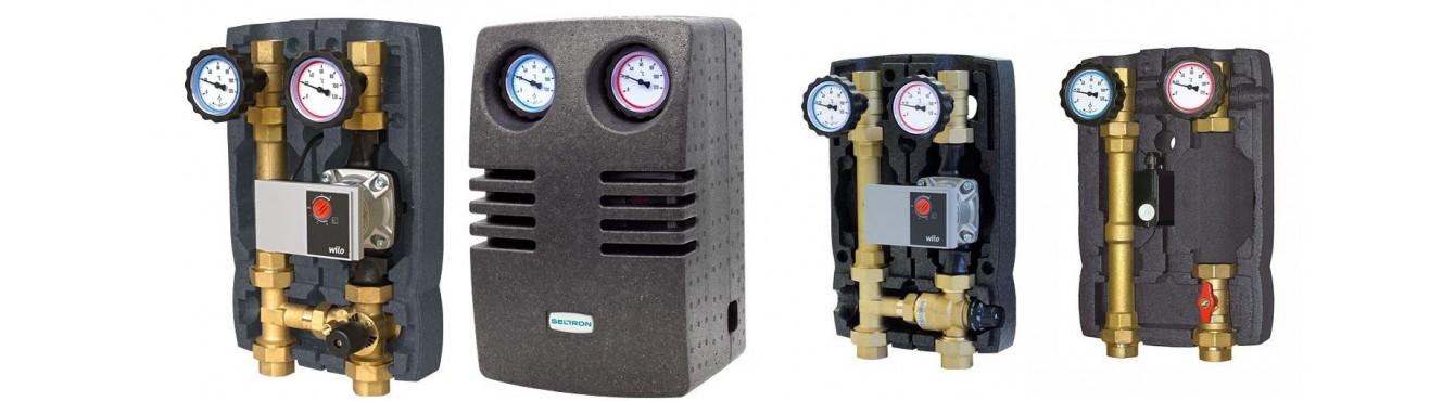 Mešalni hitromontažni črpalčni seti za ogrevanje